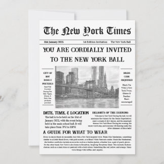 Inbjudan till vintage och Elegant