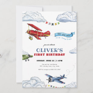 Inbjudan till vintagens flygplan första födelsedag