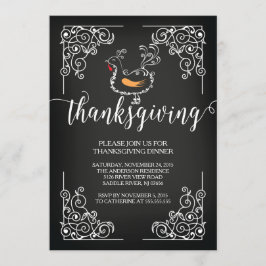 Inbjudan till vintagens Thanksgiving - Middagsgrup