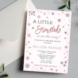 Inbjudan till Vinter Baby Shower