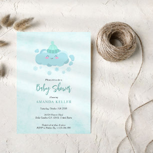 Inbjudan till Vinter Baby Shower