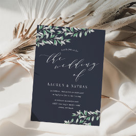 Inbjudan till vinter Sage Wedding
