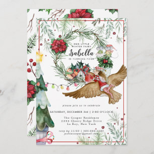 Inbjudan till vinterdagen för vinterskog