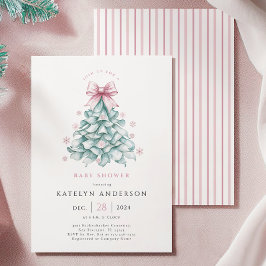 Inbjudan till Vinterjulljejul Baby Shower