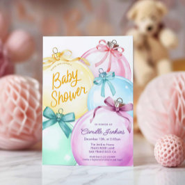 Inbjudan till Vinterjulljejul Baby Shower