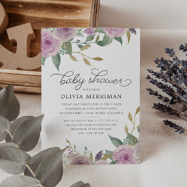 Inbjudan till Violet & Sage Baby Shower