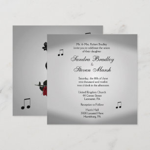 Inbjudan till Violin Music Wedding