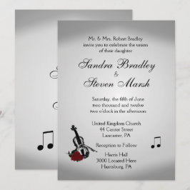 Inbjudan till Violin Music Wedding