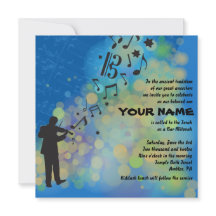 inbjudan till VIOLINIST Violin Music Pub Mitzvah