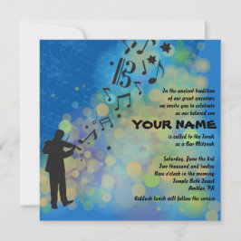 inbjudan till VIOLINIST Violin Music Pub Mitzvah