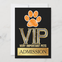 Inbjudan till VIP PETS-åtkomst
