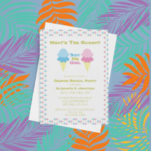 Inbjudan till Visa Gender av iskräm