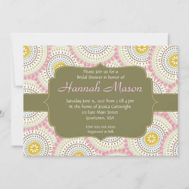 Inbjudan till visningsprogram för Rosa (Framsida)