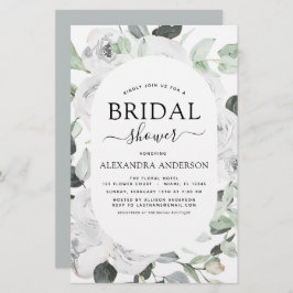 Inbjudan till Vit ros Möhippa-Blommigt för budget