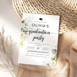 Inbjudan till vit ros Studentfest