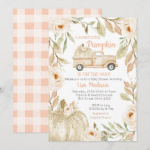 Inbjudan till vitpersikobesökare Lastbil Peach Bab