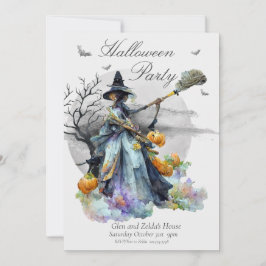 Inbjudan till vuxen Halloween fest