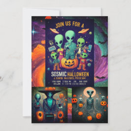 Inbjudan till vuxen Halloween fest