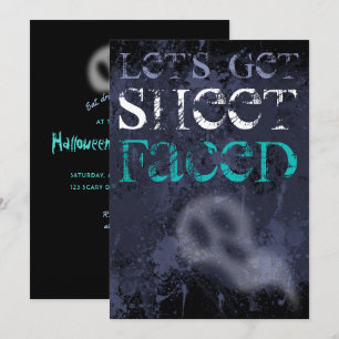 Inbjudan till vuxen som dricker Gholyst Halloween 