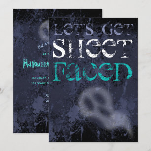 Inbjudan till vuxen som dricker Gholyst Halloween 