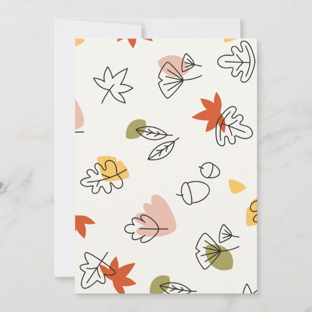 Inbjudan till vykort 5 tum x 7 tum (Framsida)