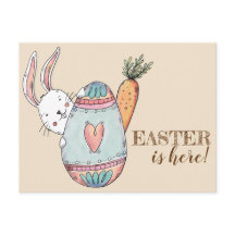 Inbjudan till Watercolor Påsk Brunch och Egg Hunt.