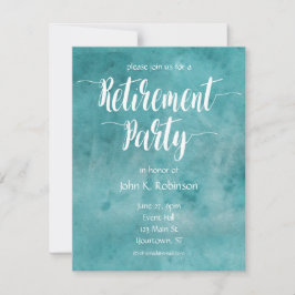 Inbjudan till Watercolor Pension-partiet