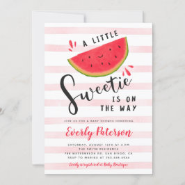 Inbjudan till Watermelon Little Sweets Baby Shower