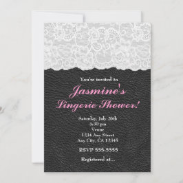 Inbjudan till White Lace & Black Leather-fest