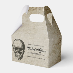 Inbjudan till Wicked Affair Halloween fest Presentaskar