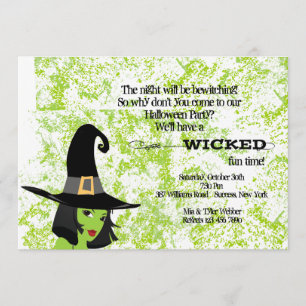 Inbjudan till Wicked Bra Time Halloween fest