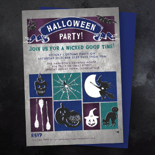 Inbjudan till Wicked Bra Time Halloween fest