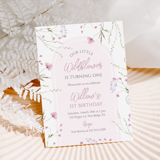 Inbjudan till Wildblomdag (Skapare uppladdad)