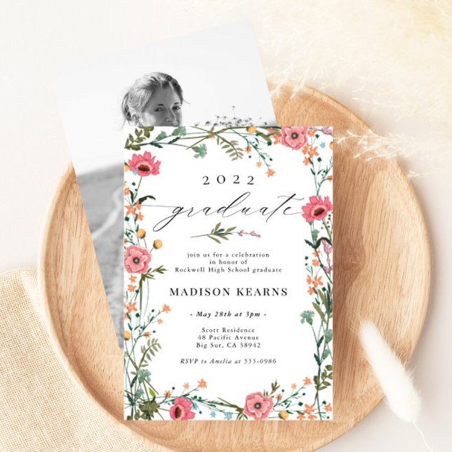 Inbjudan till Wildblomma 2022 Studenten (Skapare uppladdad)