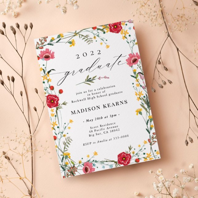 Inbjudan till Wildblomma 2023 Studenten (Skapare uppladdad)