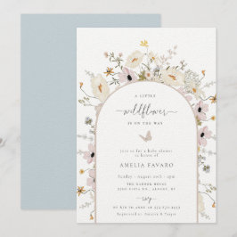 Inbjudan till Wildblomma Ram Baby Shower