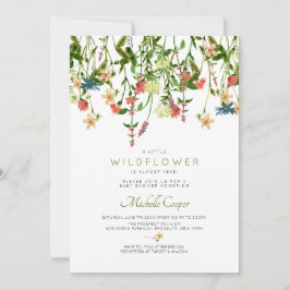 Inbjudan till Wildblomsterbabyskor