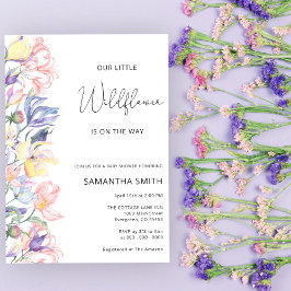 Inbjudan till Wildblomsterbabyskor