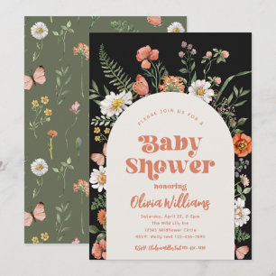 Inbjudan till Wildblomsterbabyskor VILD BABY