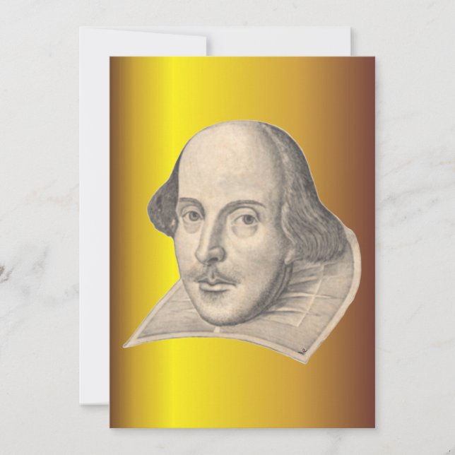Inbjudan till William Shakespeare (Framsida)
