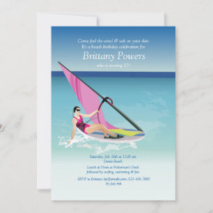 Inbjudan till Windsurfing Girl