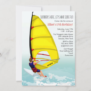 Inbjudan till Windsurfing Male