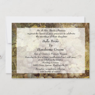 Inbjudan till Winery Vineyard Wedding