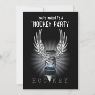 Inbjudan till Winged Hockey Party