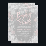 Inbjudan till Winter Baby Shower Rustic Winter Sho<br><div class="desc">Inbjudan till Vinter Baby Shower. 
Alla formgivningar är © PIXEL PERFECTION PARTY LTD</div>