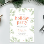 Inbjudan till Winter Gräs Editable Färg Helgdag<br><div class="desc">Planera en snyggt firande med denna moderna inbjudan som dina gäster kommer att ta hand om. Utformad av © berrysöt ...  Utskrivbara digitala filer finns tillgängliga! Besök vår webbplats på www.berryberrysweet.com för mer information!</div>