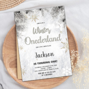 Inbjudan till Winter ONEderland Gräs Silver Glitte