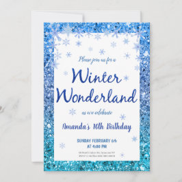 Inbjudan till Winter Wonderland Party
