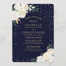 Inbjudan till Winter Woodland Wedding