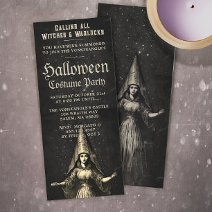 Inbjudan till Witch Halloween fest